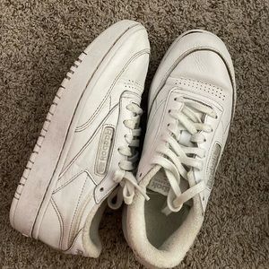 Reebok white sneakers